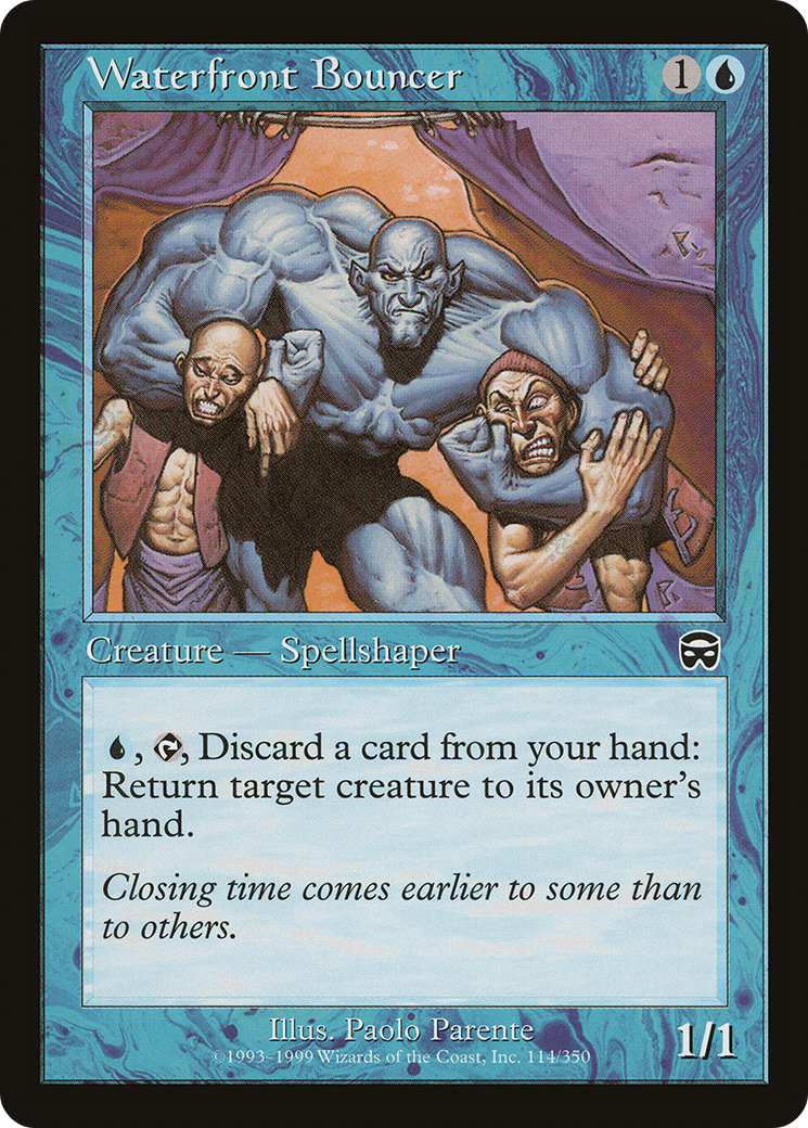 Waterfront Bouncer (MMQ-114) [Mercadian Masques]