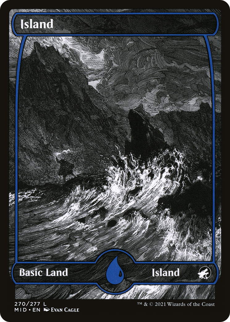 Island (MID-270) (Showcase) [Innistrad: Midnight Hunt]