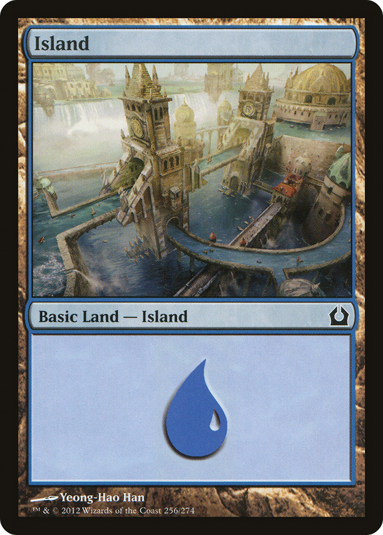 Island (RTR-256) [Return to Ravnica] Foil