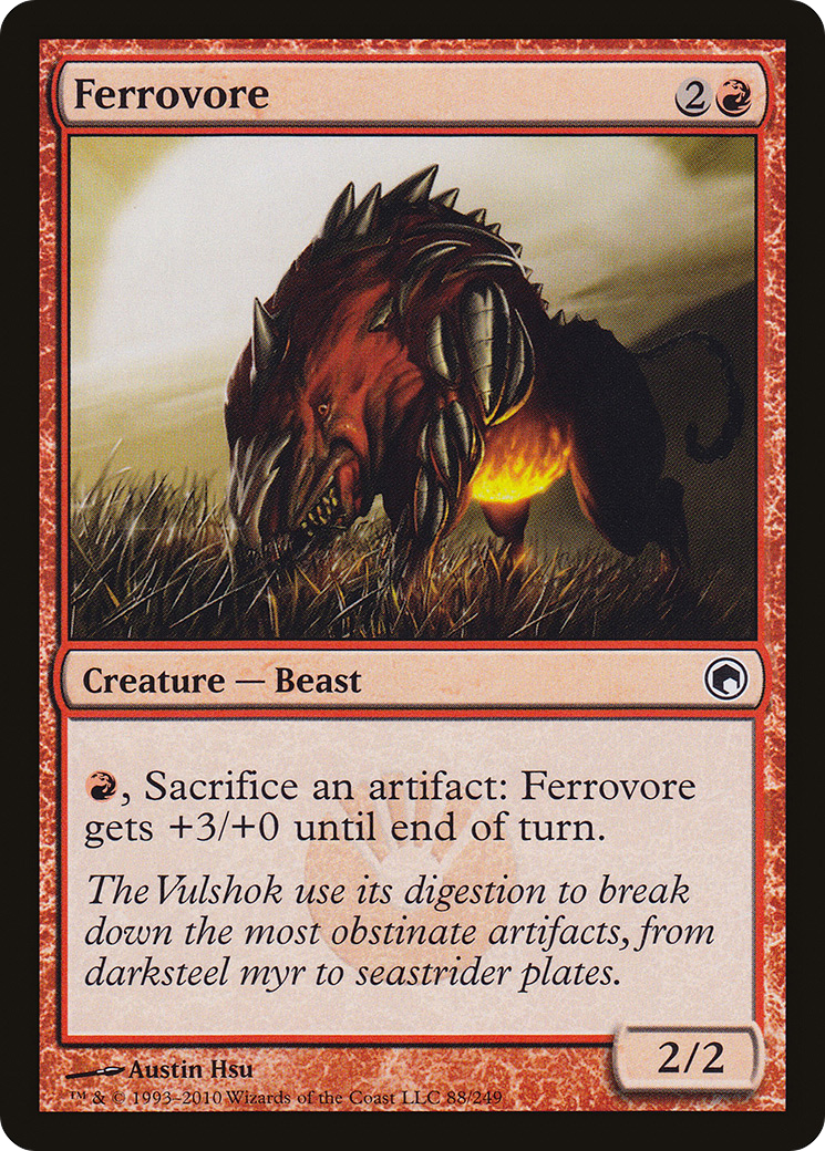 Ferrovore (SOM-088) [Scars of Mirrodin]