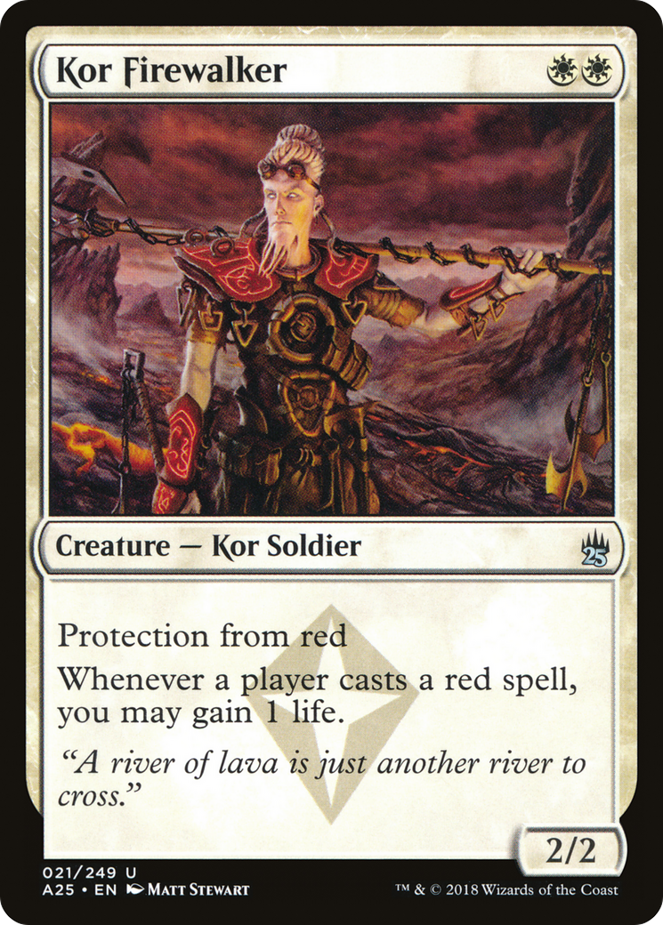 Kor Firewalker (A25-021) [Masters 25]