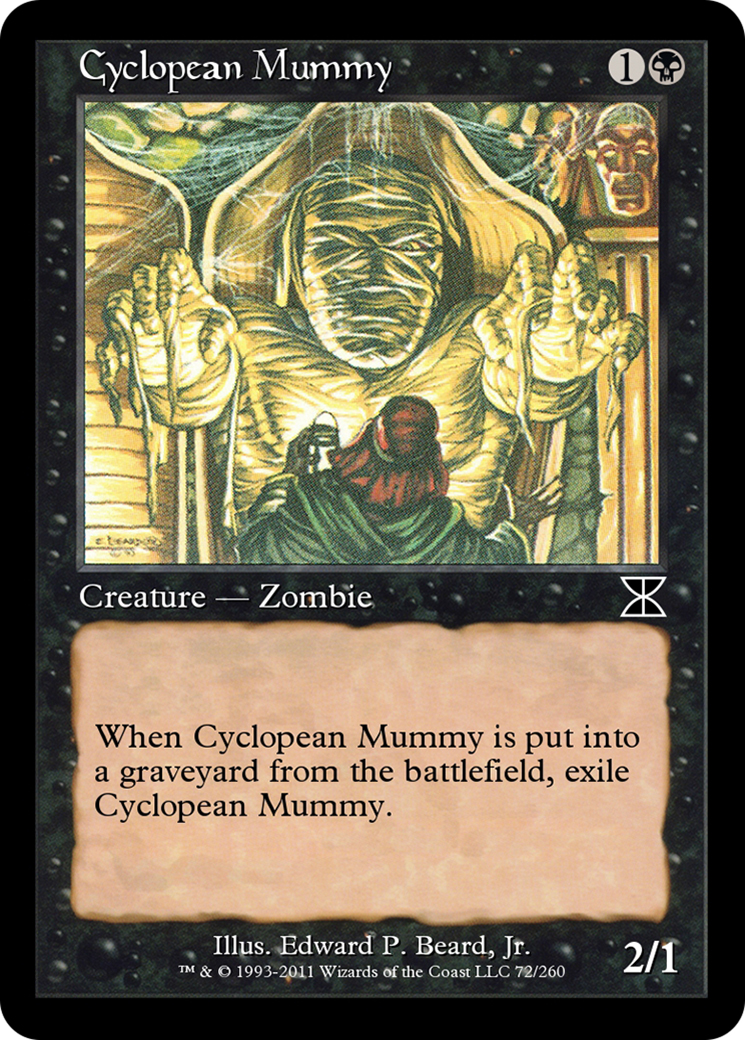 Cyclopean Mummy (ME4-072) [Masters Edition IV] Foil
