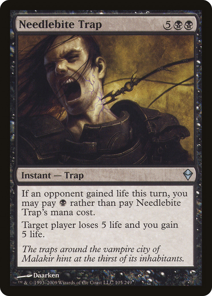 Needlebite Trap (ZEN-105) [Zendikar] Foil