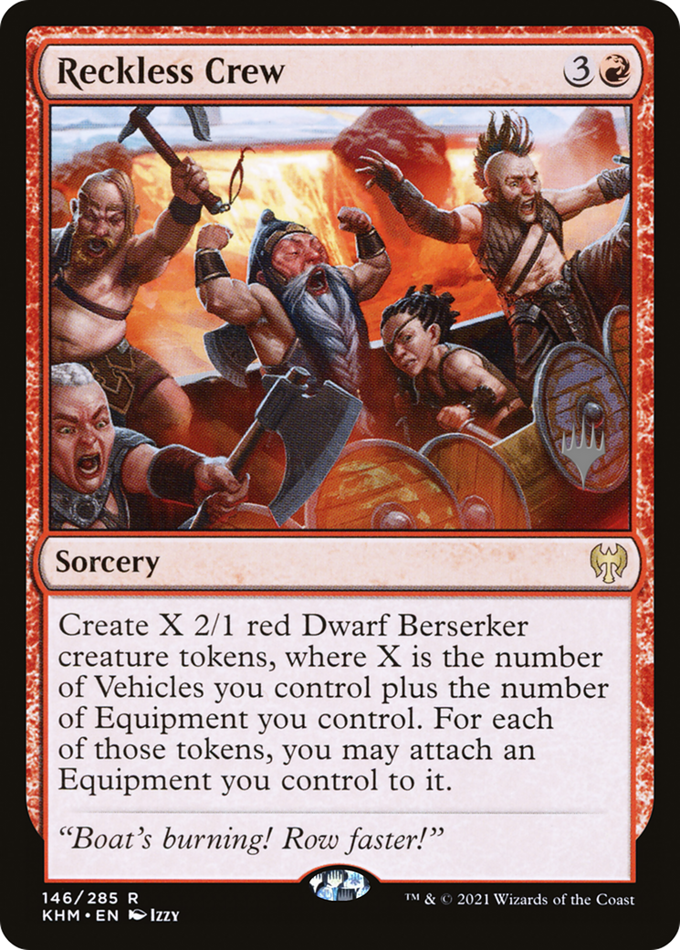 Reckless Crew (PPKHM-146) [Promo Pack: Kaldheim Promos]