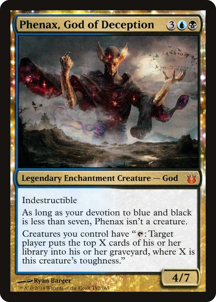 Phenax, God of Deception (BNG-152) [Born of the Gods]