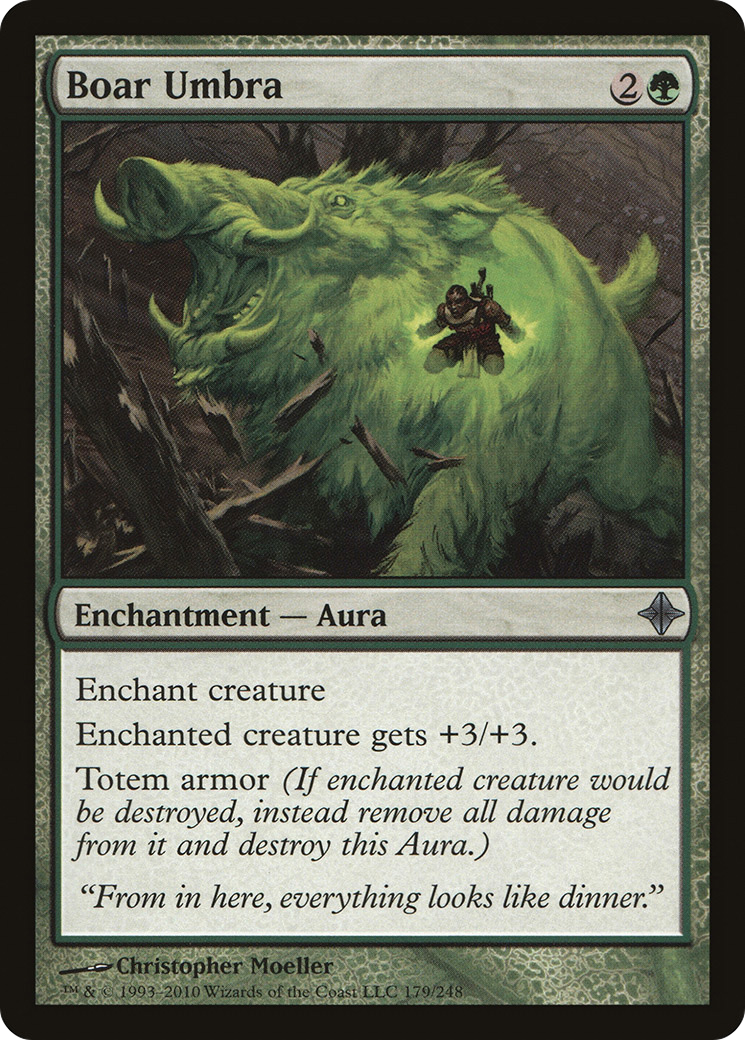 Boar Umbra (ROE-179) [Rise of the Eldrazi]