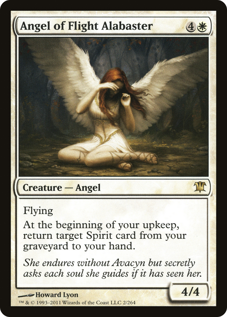 Angel of Flight Alabaster (ISD-002) [Innistrad]