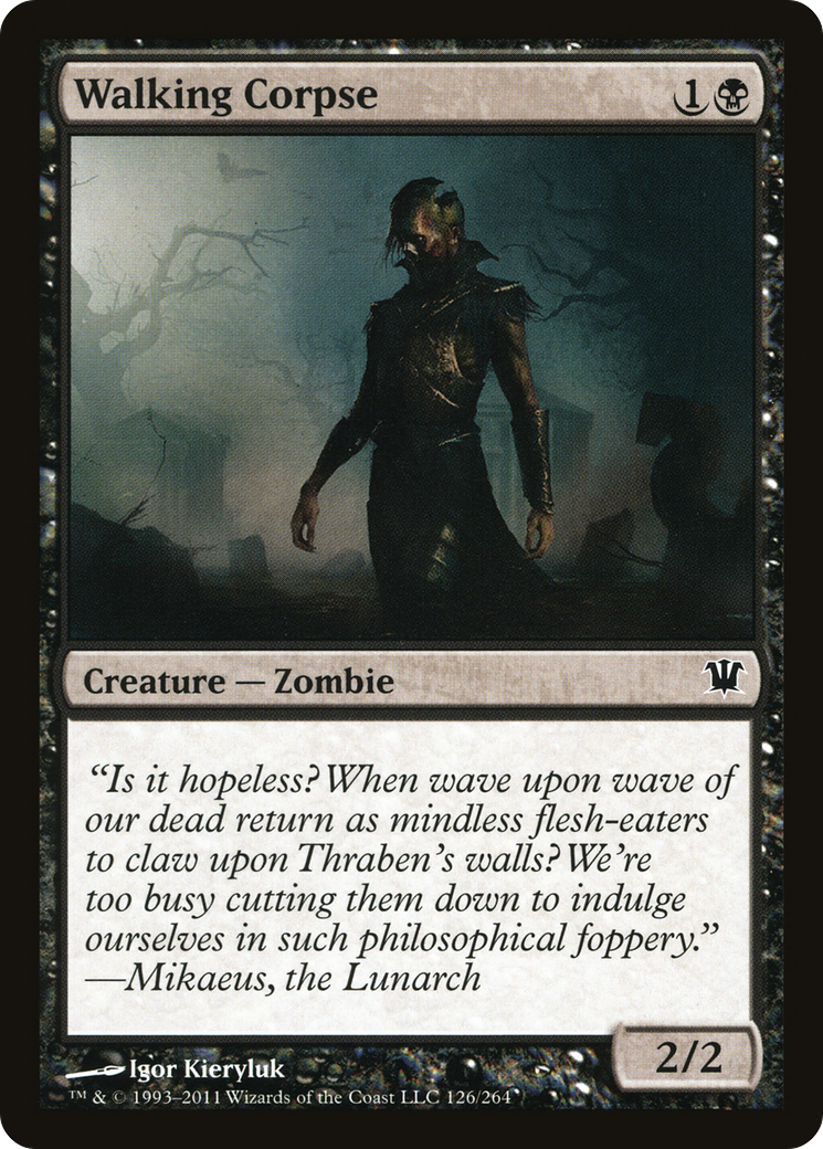 Walking Corpse (ISD-126) [Innistrad] Foil