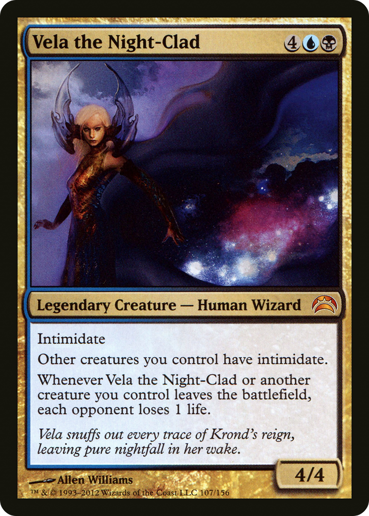 Vela the Night-Clad (PC2-107) [Planechase 2012]