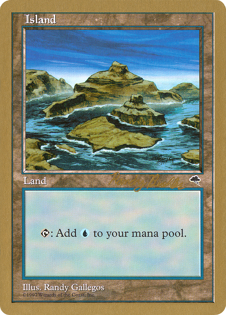 Island (Inlet) - 1998 Randy Buehler (TMP) [World Championship Decks 1998]