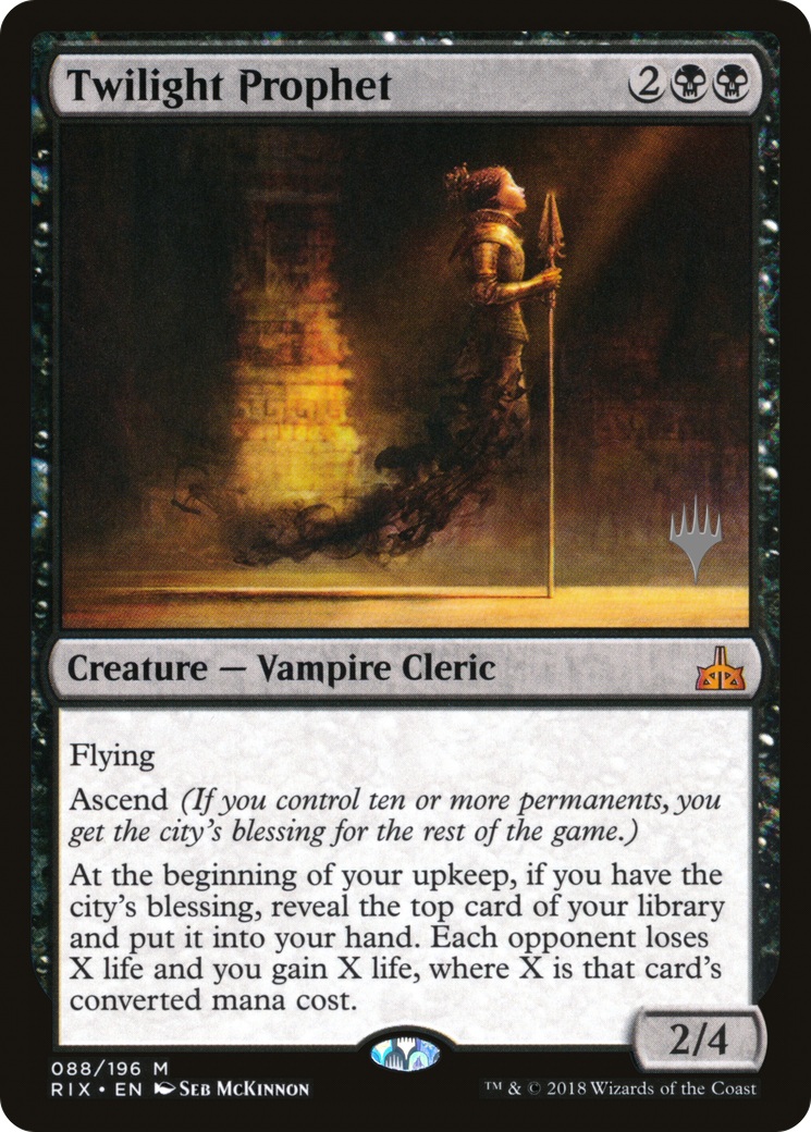 Twilight Prophet (PPIKO-088) [Promo Pack: Rivals of Ixalan Promos] Foil