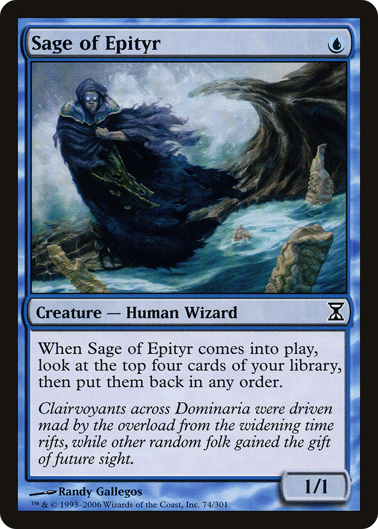 Sage of Epityr (TSP-074) [Time Spiral]