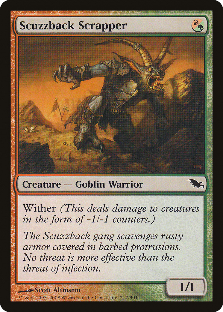Scuzzback Scrapper (SHM-217) [Shadowmoor]