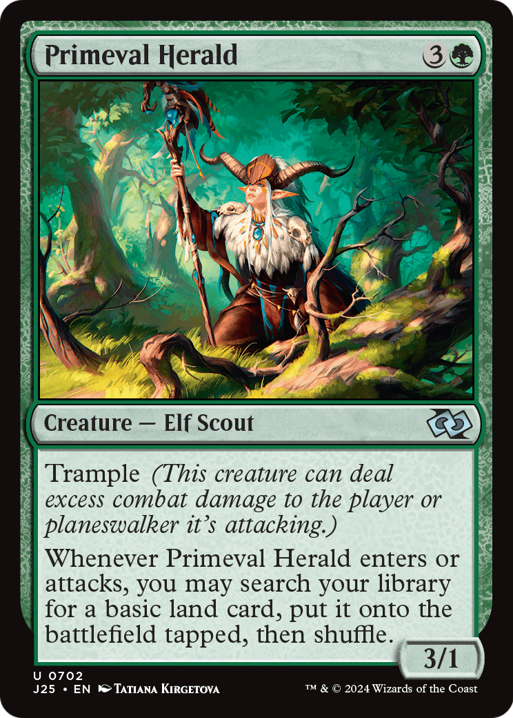 Primeval Herald (J25-702) [Foundations Jumpstart]