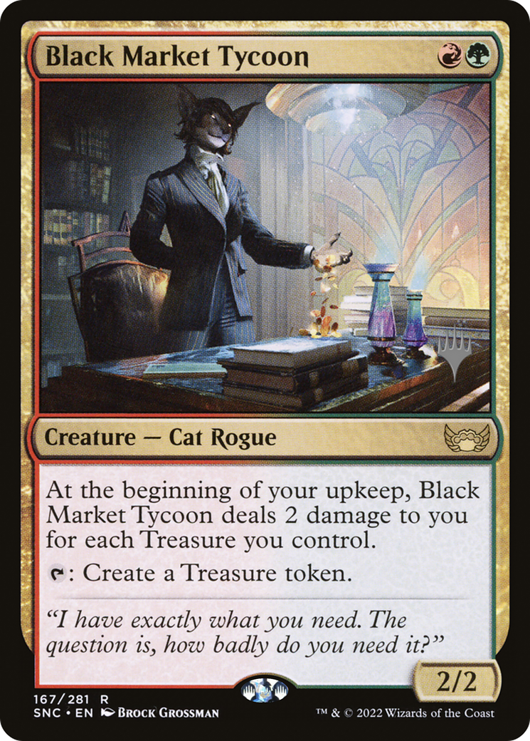 Black Market Tycoon (PPSNC-167) [Promo Pack: Streets of New Capenna Promos]