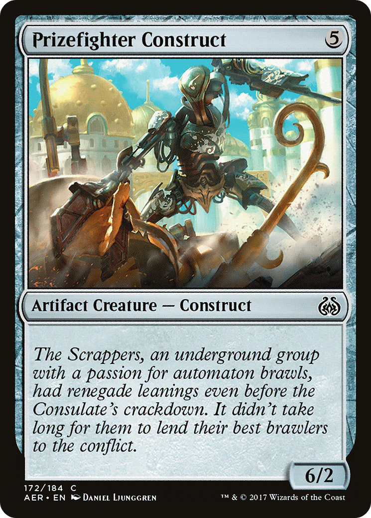 Prizefighter Construct (AER-172) [Aether Revolt]