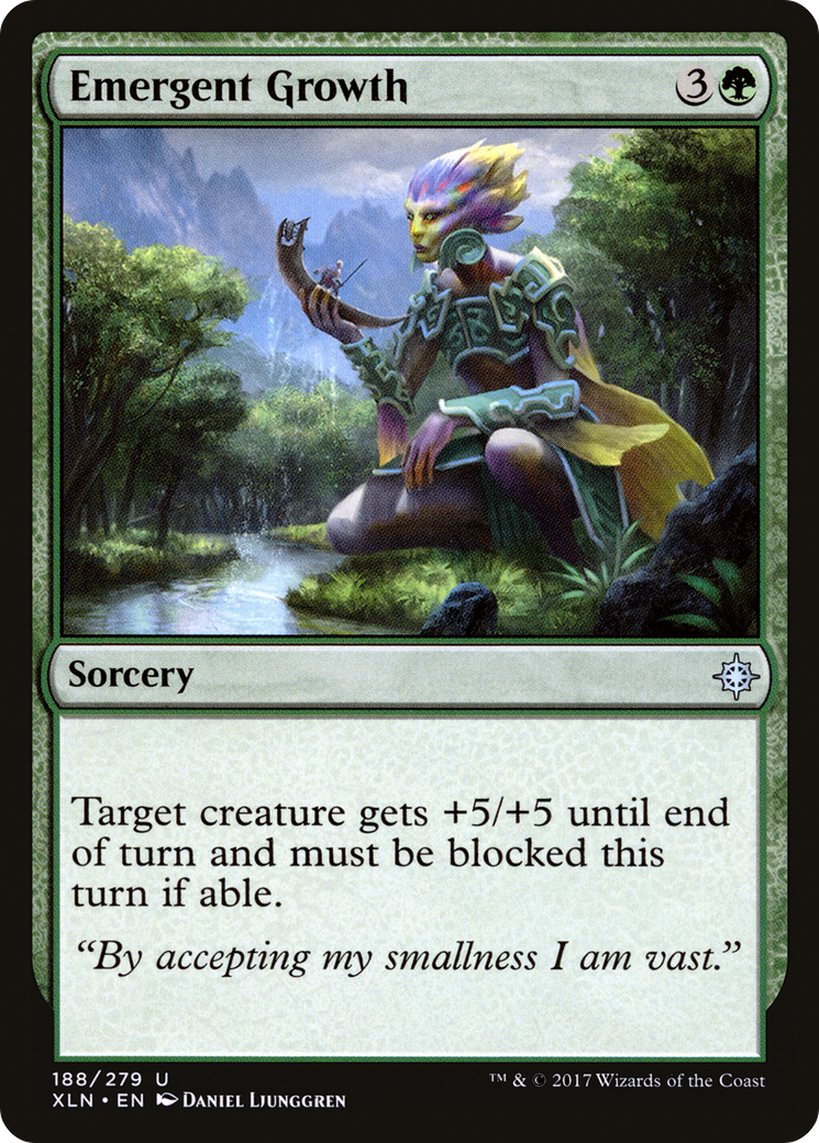 Emergent Growth (XLN-188) [Ixalan] Foil