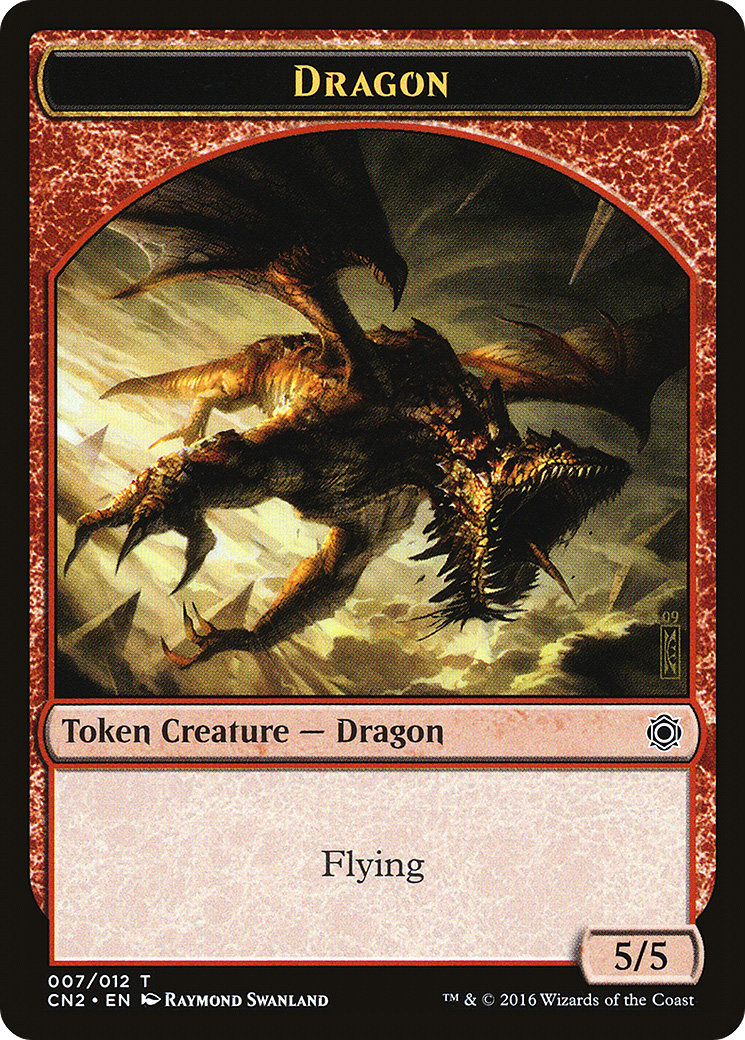 Dragon Token (CN2-007) [Conspiracy: Take the Crown Tokens]