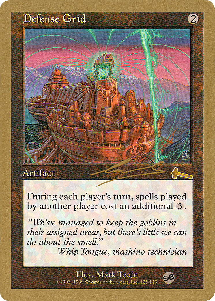 Defense Grid - 2000 Nicolas Labarre (ULG) (SB) [World Championship Decks 2000]
