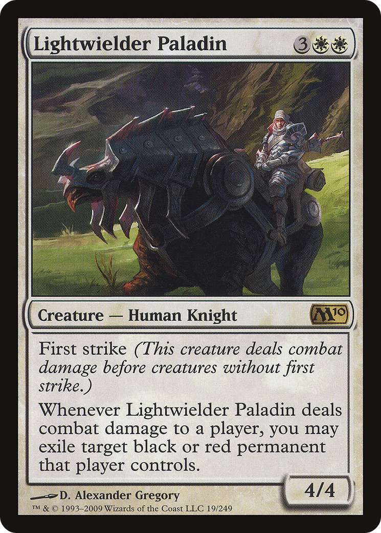 Lightwielder Paladin (M10-019) [Magic 2010]