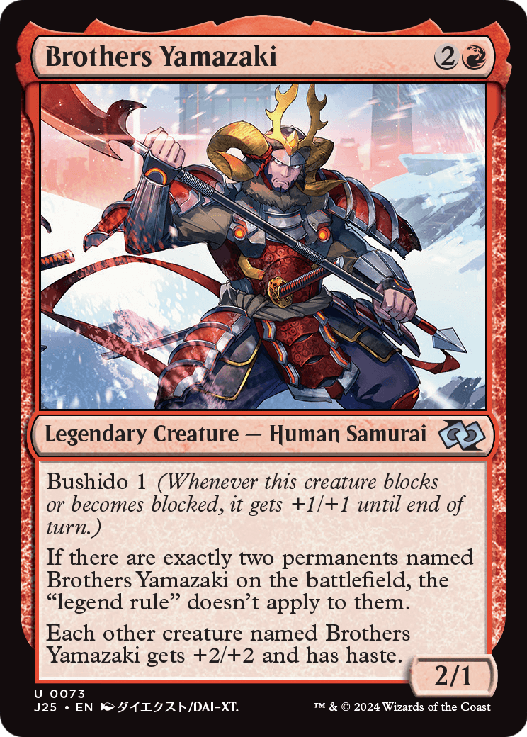 Brothers Yamazaki (J25-073) (Anime) [Foundations Jumpstart]