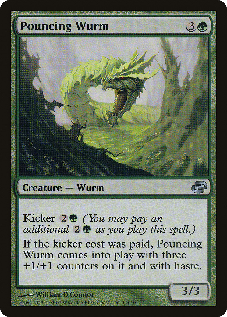 Pouncing Wurm (PLC-136) [Planar Chaos]