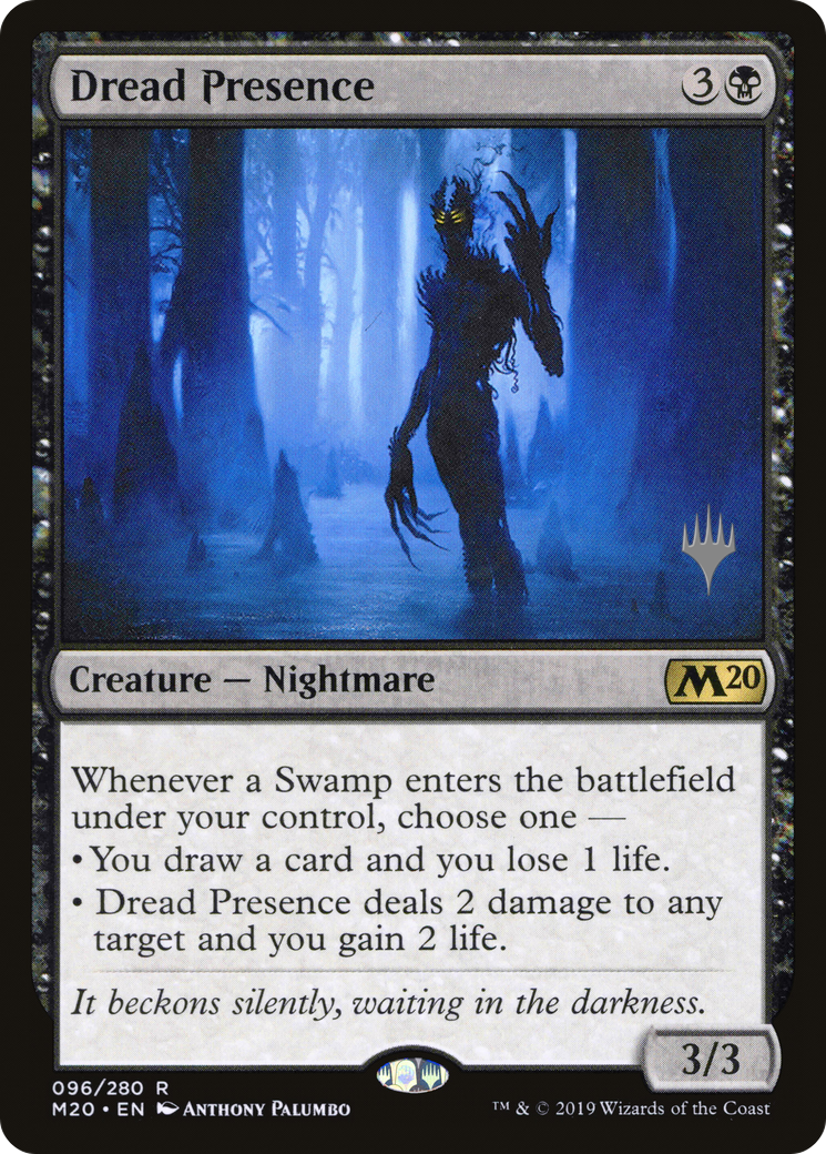 Dread Presence (PPM20-096) [Promo Pack: Core Set 2020 Promos]