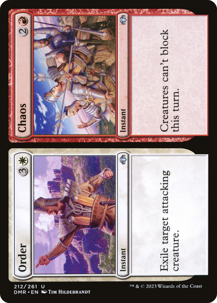 Order // Chaos (DMR-212) [Dominaria Remastered]