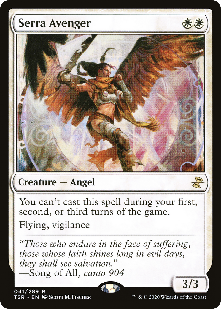 Serra Avenger (TSR-041) [Time Spiral Remastered] Foil