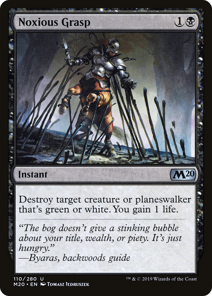 Noxious Grasp (M20-110) [Core Set 2020] Foil