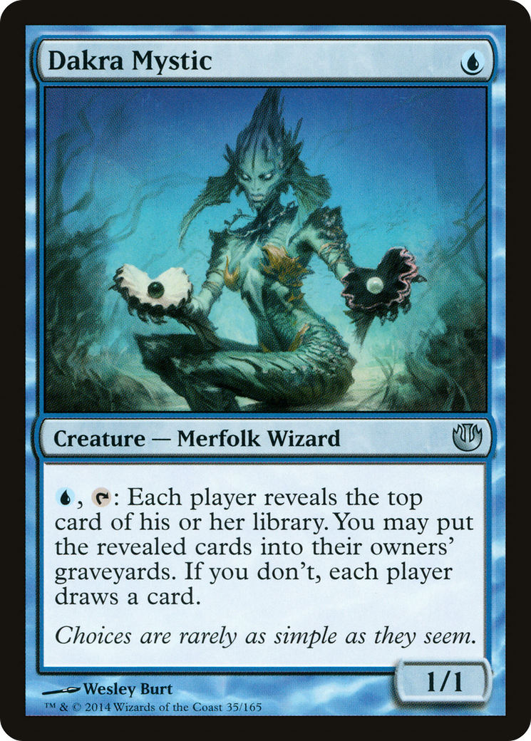 Dakra Mystic (JOU-035) [Journey into Nyx] Foil