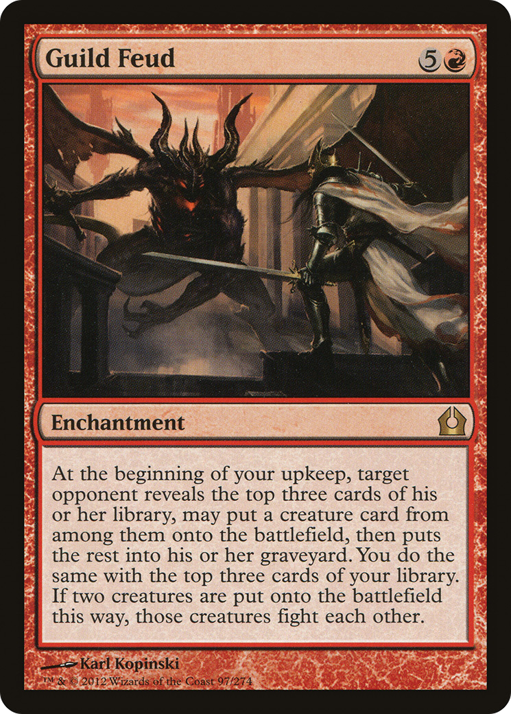 Guild Feud (RTR-097) [Return to Ravnica] Foil