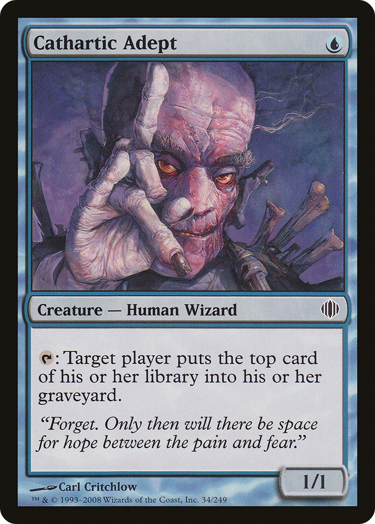 Cathartic Adept (ALA-034) [Shards of Alara]