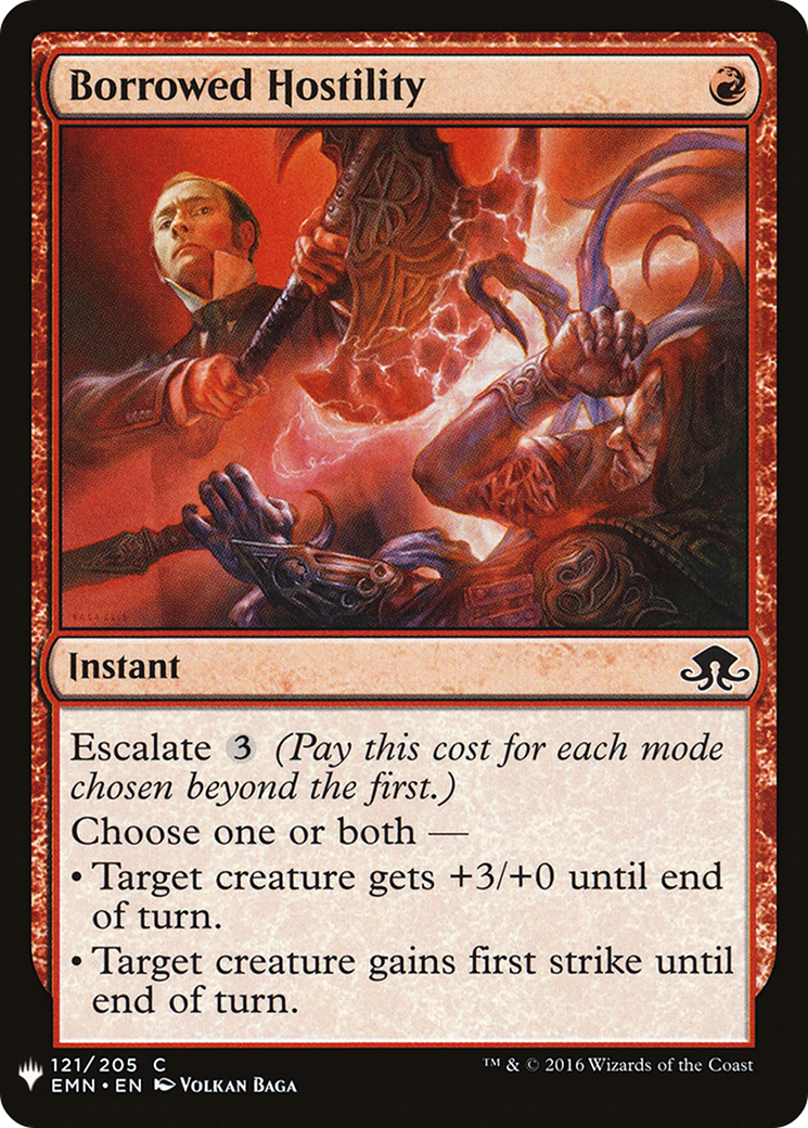 Borrowed Hostility (LIST-EMN-121) [The List]