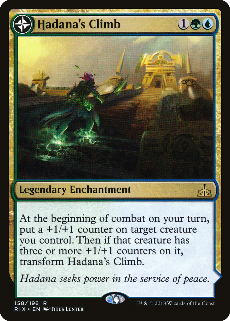 Hadana's Climb (RIX-158) [Rivals of Ixalan] Foil