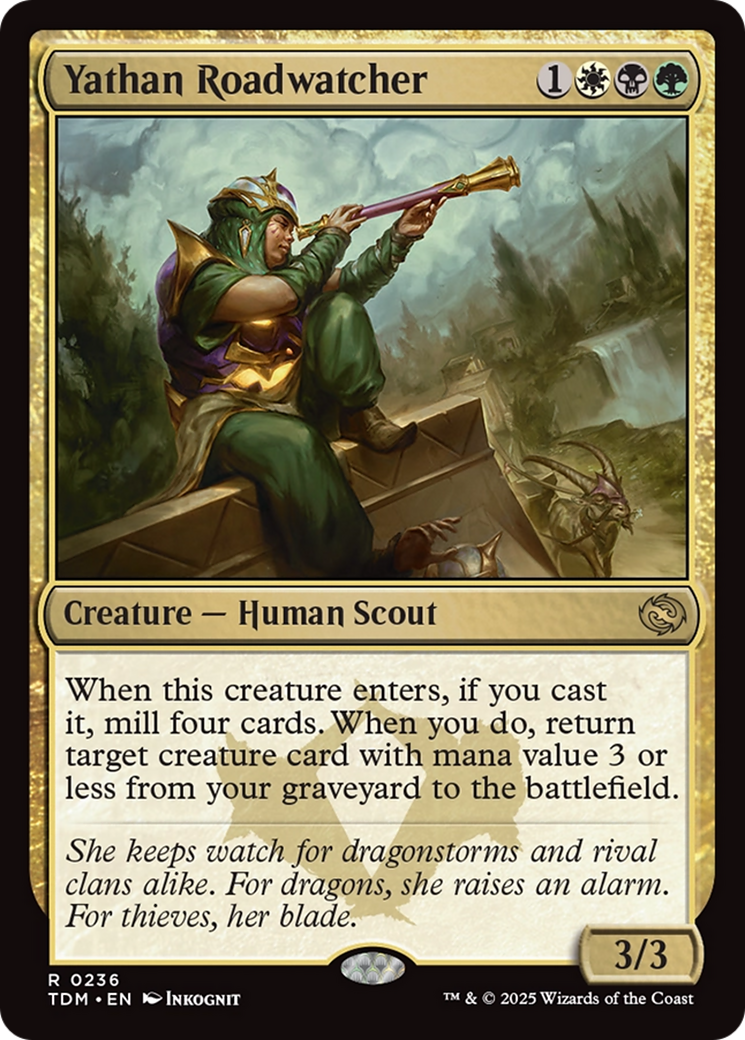 Yathan Roadwatcher (TDM-236) [Tarkir: Dragonstorm]