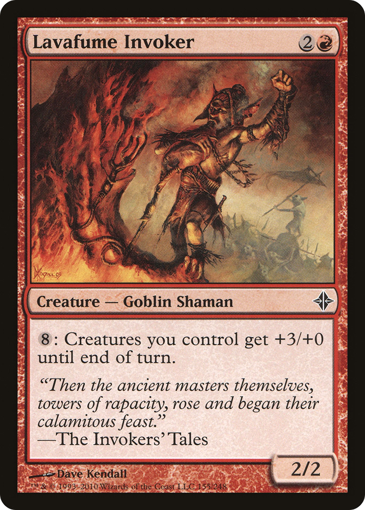 Lavafume Invoker (ROE-155) [Rise of the Eldrazi]