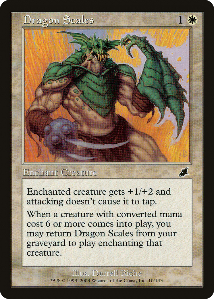 Dragon Scales (SCG-010) [Scourge] Foil