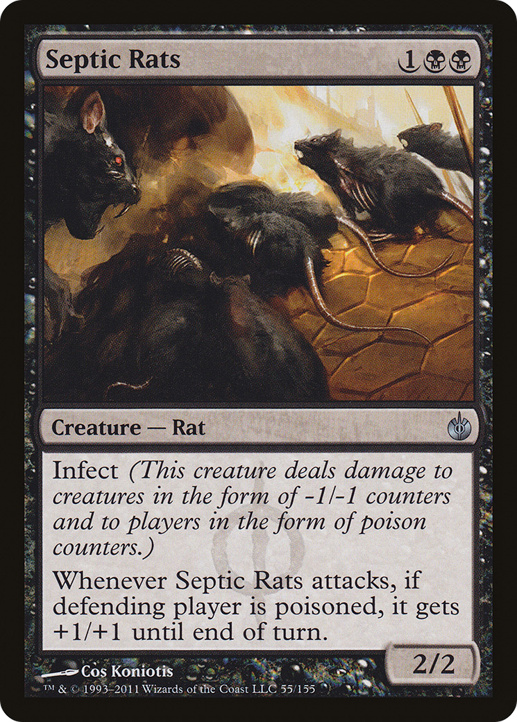 Septic Rats (MBS-055) [Mirrodin Besieged]