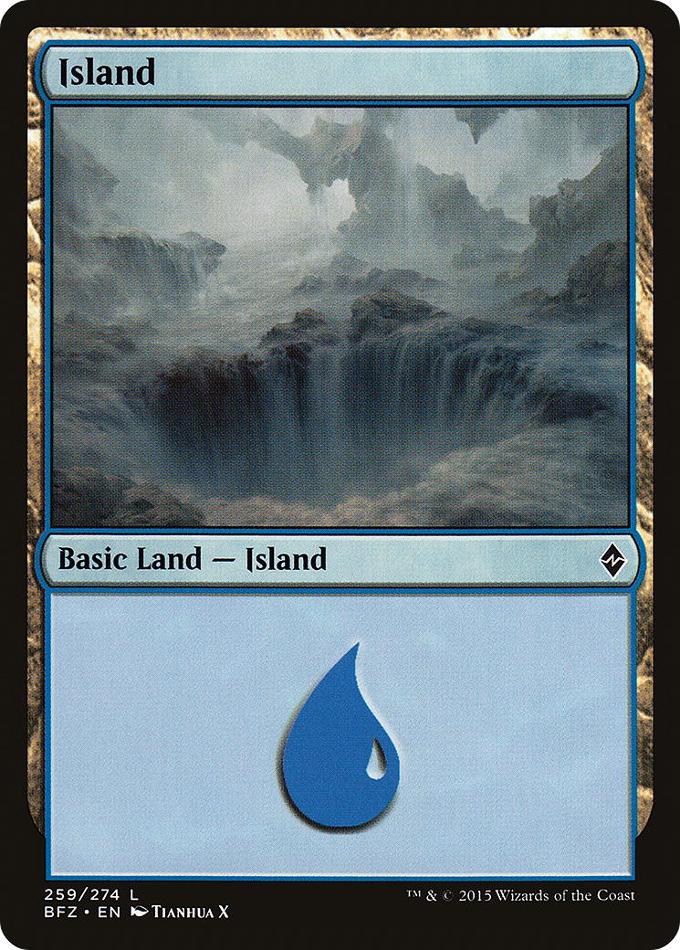 Island (BFZ-259) [Battle for Zendikar]