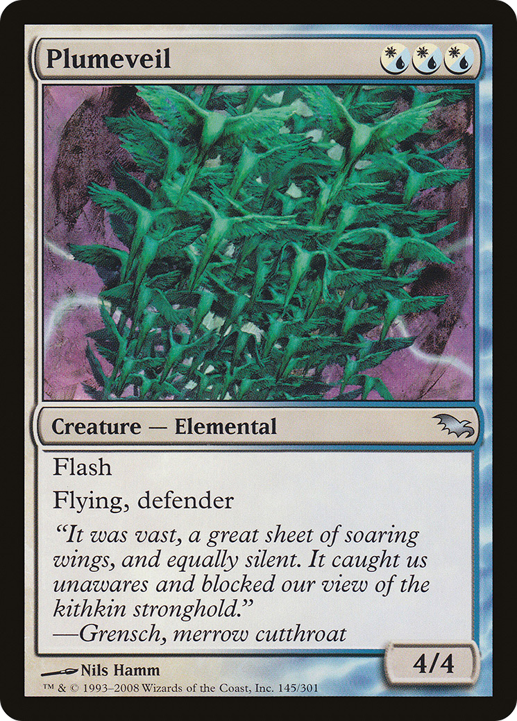 Plumeveil (SHM-145) [Shadowmoor] Foil