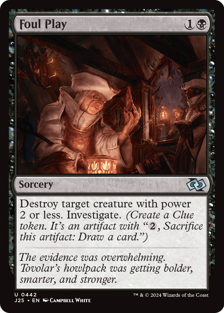 Foul Play (J25-442) [Foundations Jumpstart]