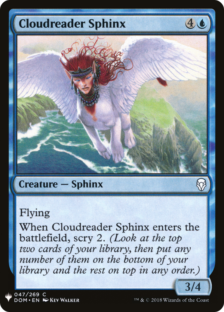 Cloudreader Sphinx (LIST-DOM-47) [The List]