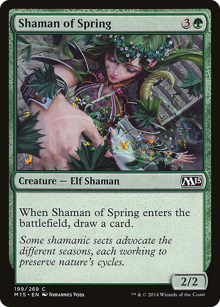 Shaman of Spring (M15-199) [Magic 2015]