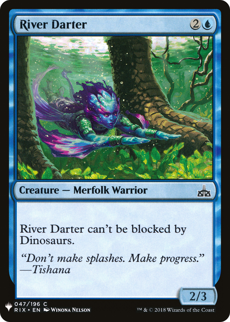 River Darter (LIST-RIX-47) [The List]