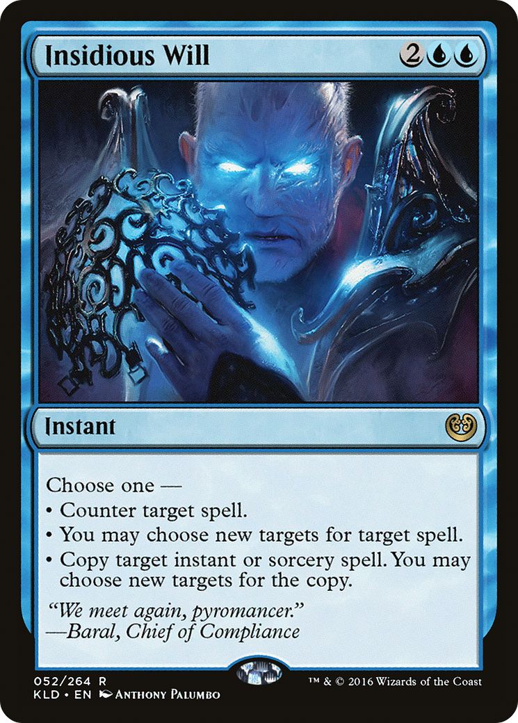 Insidious Will (KLD-052) [Kaladesh] Foil