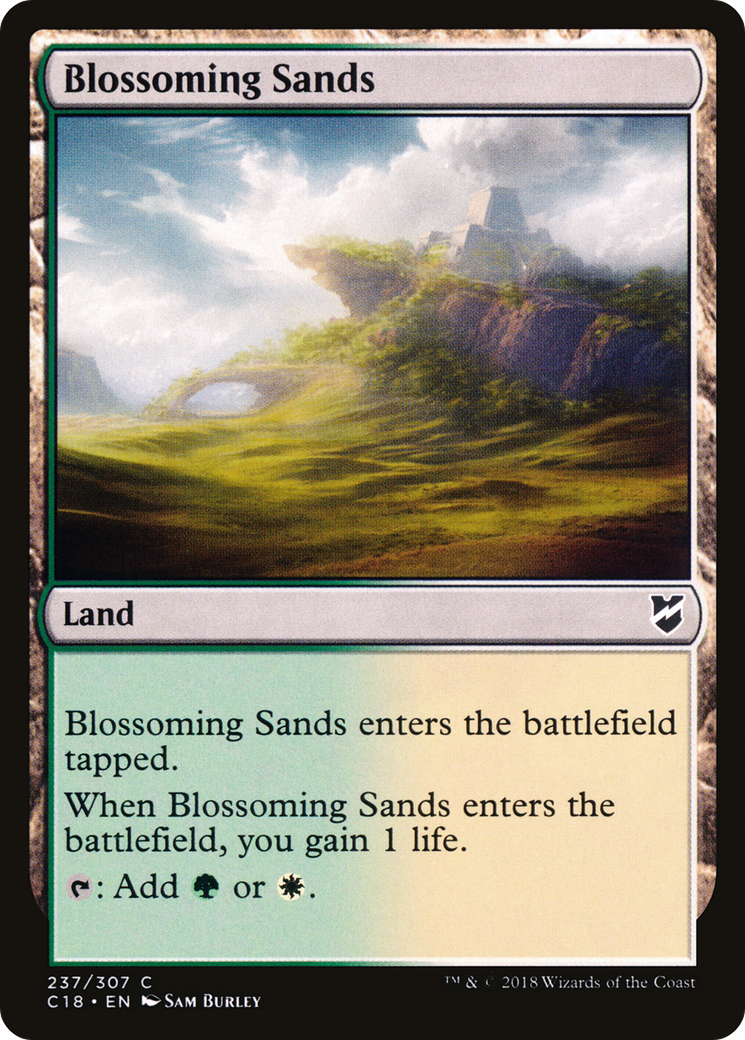 Blossoming Sands (C18-237) [Commander 2018]