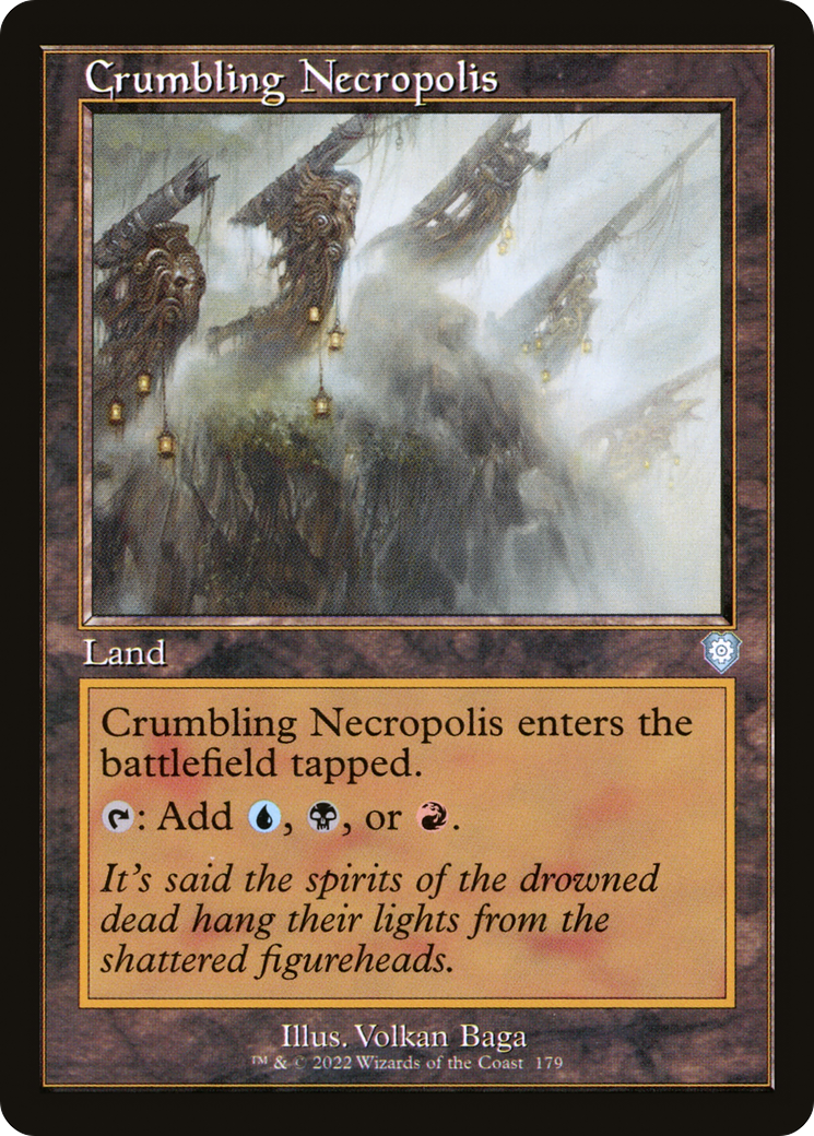 Crumbling Necropolis (Retro Frame) (BRC-179) [The Brothers' War Commander]
