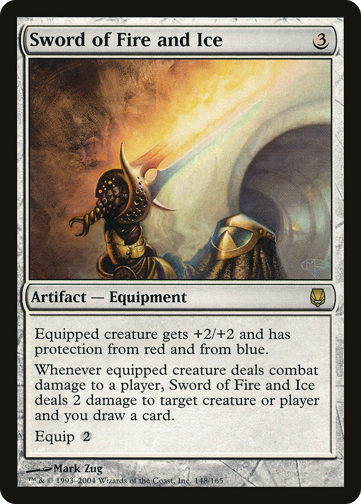 Sword of Fire and Ice (DST-148) [Darksteel] Foil