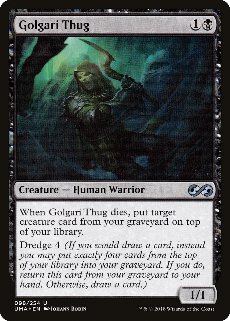 Golgari Thug (UMA-098) [Ultimate Masters] Foil